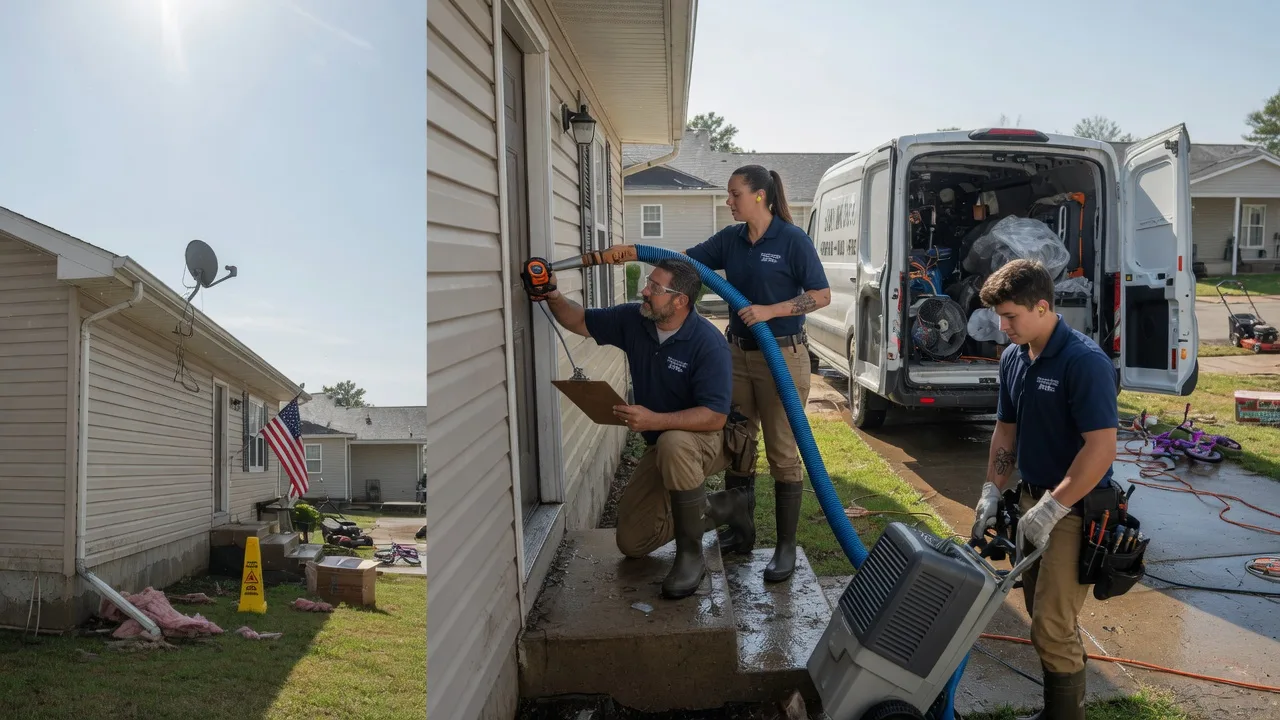 Ceiling Water Damage Restoration in Caledonia, MI near me